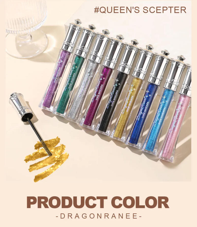 Description Picture 5 of itemGlitter Diamond Mascara, Fine Shimmer, Delicate Silky Mascara, Eye Modification, Waterproof, Long-Lasting Makeup, Versatile Mascara