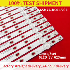 2set LED Backlight Strip for DS65M7A-DS01-V02 DSBJ-WG 2W2006-DS65M7A00-01 65D3503V2W6C1B62312M HYS-20P H1598 Z8-SI-M/N 47M1-05
