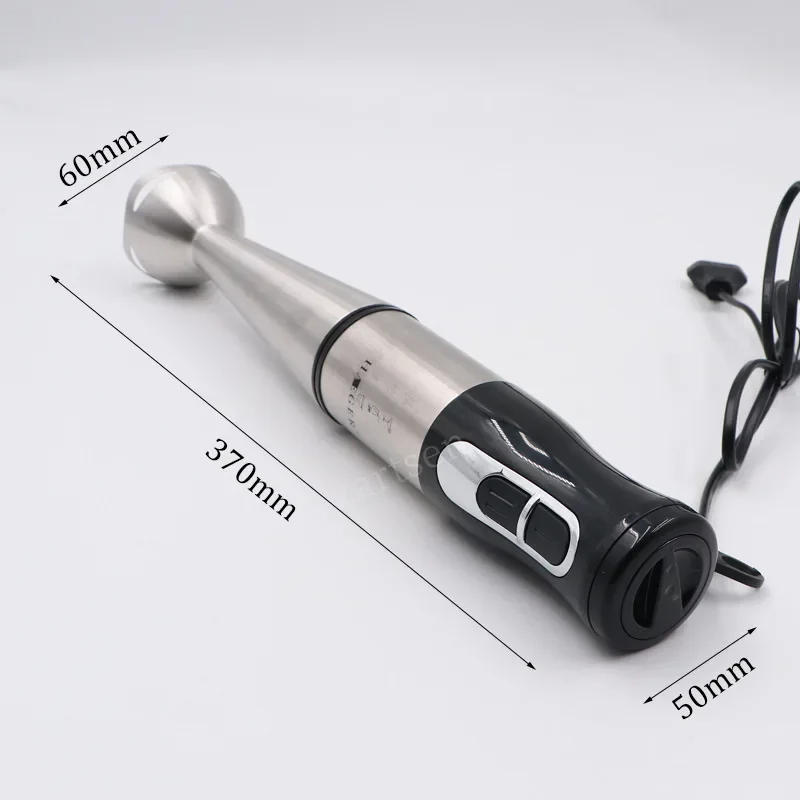 Description Picture 3 of itemHigh Power Food Mixer 3Speeds Hand Blender Electric Four-blade Ice Crushing Kitchen Vegetable Fruit Stirring Gift