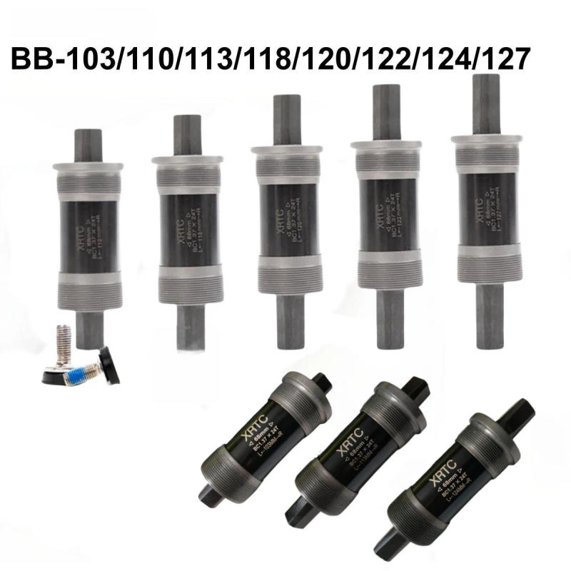 Description Picture 2 of itemBike Bottom Bracket,Square-Taper Bottom Bracket 68mm, 103/110/113/118/120/122/124/127MM