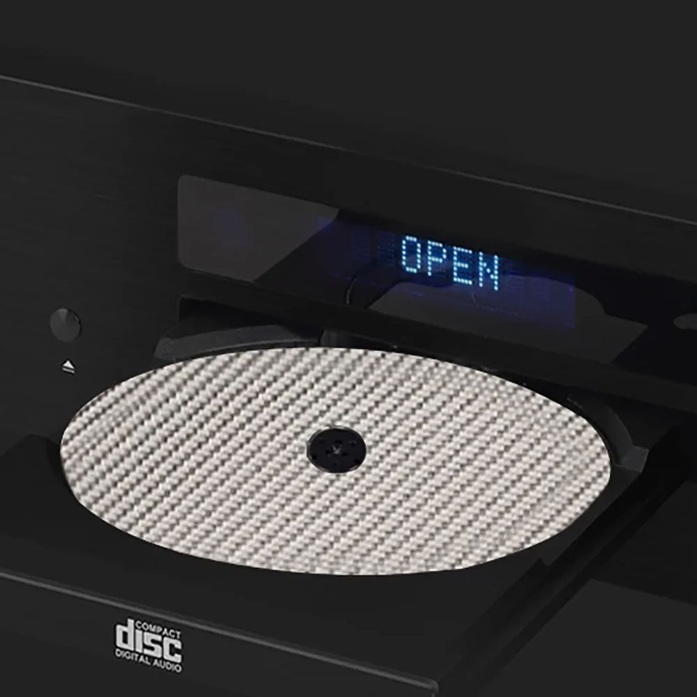 Description Picture 4 of itemHIFI Audio Carbon fiber CD tuning pad No box CD Tape Disc Mat Base Turntable Machine Anti-shock Shock CD DVD Acrylic Turntable