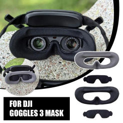 Sponge Eye Pad for dji FPV Goggles 3 Eye Mask Lens Cover for dji Avata 2 FPV Goggles 3 Face Cushion Cover Sweat-Proof Non-Slip