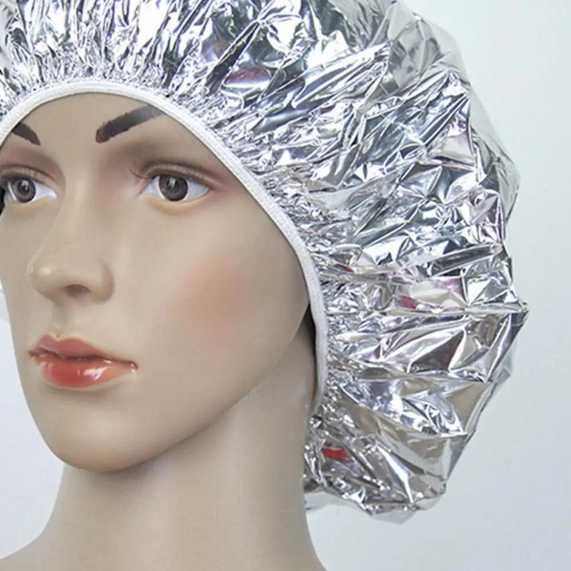 Description Picture 4 of itemHair Coloring Cap  Dust-proof   Tin Foil Conditioning Cap Heat Shower Coloring Cap
