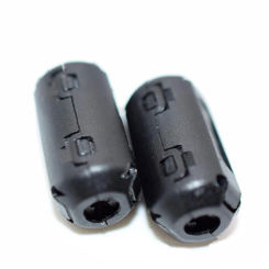 Snap Degaussing Filter Noise Suppressor EMI RFI Clip Choke Ferrite Core Cable Filter Removable Anti-interference Magnetic Ring