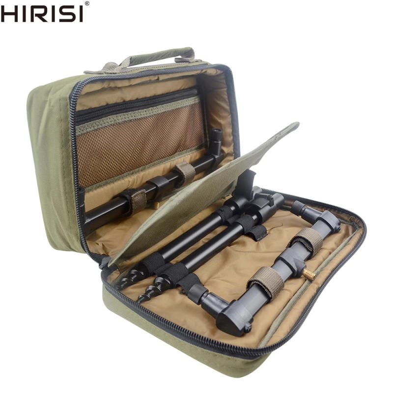 Description Picture 2 of itemHirisi Carp Fishing Tackle Bag with Buzz Bar Carryall Luggage with Bank Sticks Rod Pod Size 20x33x10cm