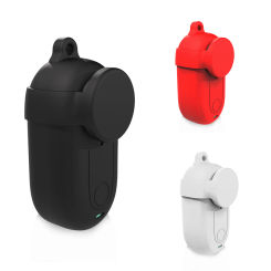PULUZ For Insta360 GO 3 Camera Silicone Case Scratchproof Lens Cap Non-slip Charging Box Protective Cover For Insta360 GO3