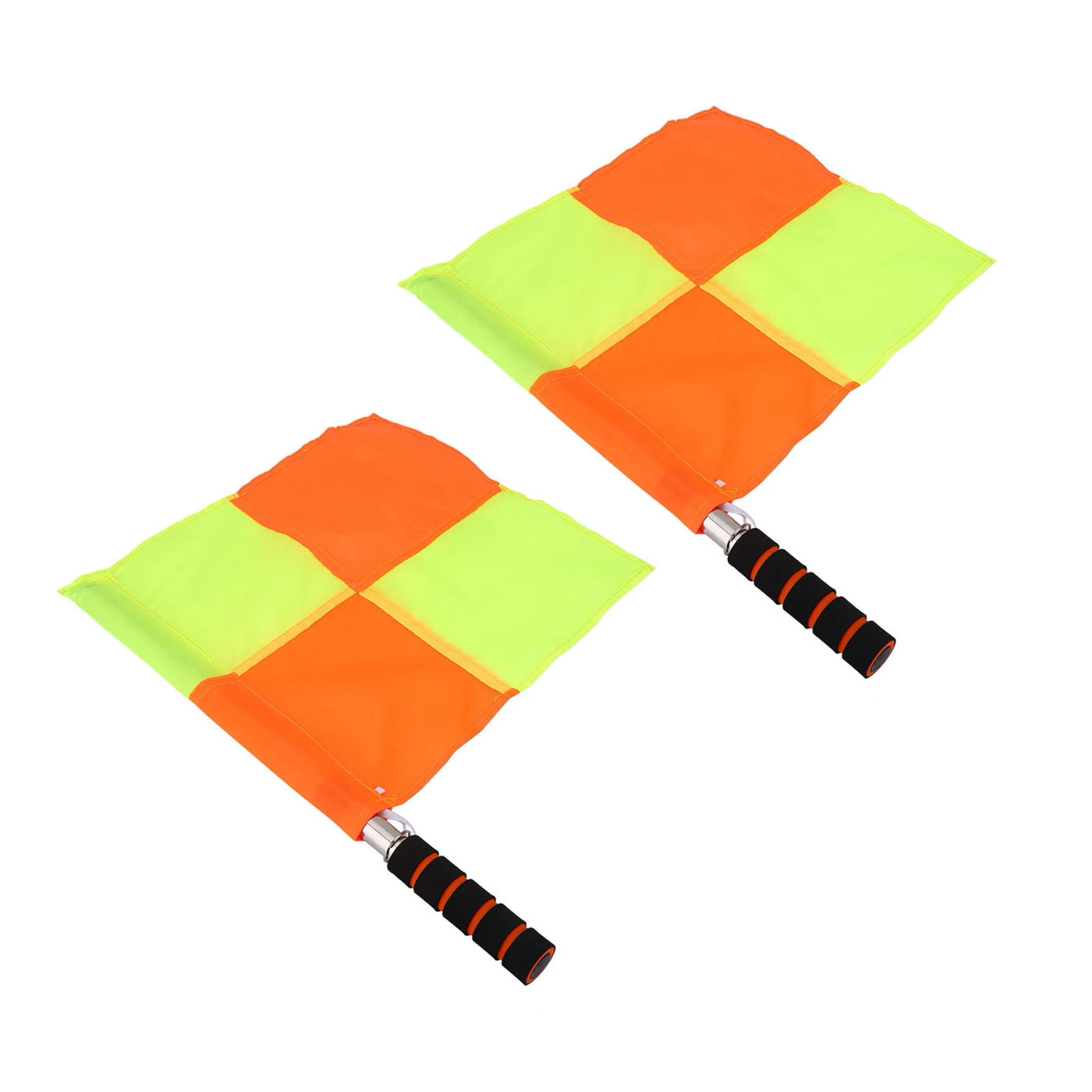 Description Picture 4 of item2PCS Football Training Flags Referee Linesman Flag with Storage Bag for Sports Match Soccer Football Hockey Training