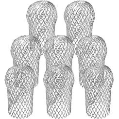 8 Pack Downspout Cleaning Tool Gutter Strainer Gutter Downspout Protectors For Preventing Blockage Leaves Debris