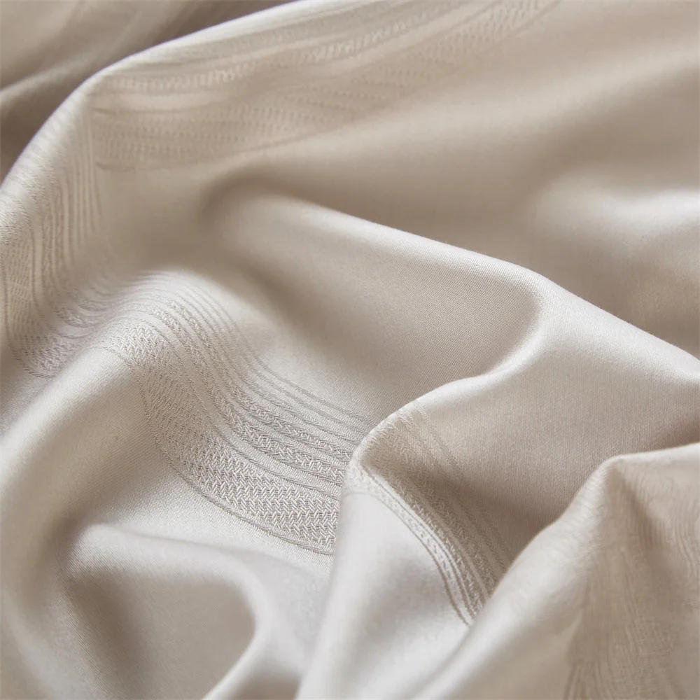 Description Picture 5 of itemSvetanya Family European Egyptian Cotton Duvet Cover Set 4/6/7Pcs Jacquard Queen King Bed Linens Bedding Sets