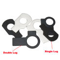 304 Stainless Steel / Carbon Steel Single Lug / Double Lug Gasket Tab Washer