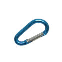 1/2/4PCS 8mm Carabiner Spring Snap Hook Spring Link Hook Clip Hook D-ring Snap Hook Aluminum Backpack Hanging Keychain Not for