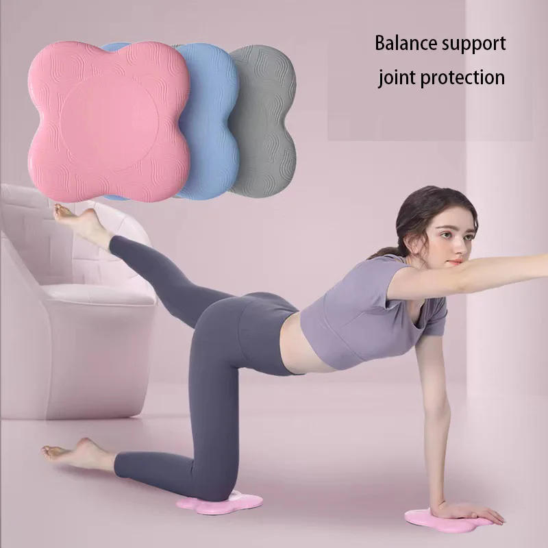 Description Picture 2 of itemTPE Thickened Anti Slip Yoga Kneeling Pad Knee Pads Soft Flat Support Pad Slow Rebound Non-slip Pads Sports Fitness Gym Yoga Mat