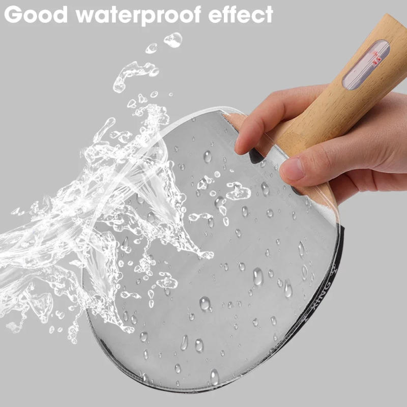 Description Picture 4 of item2/10pcs Table Tennis Protective Film Un-sticky Film Ping Pong Bat Protector Table Tennis Racket Astringent Paddle Bat Accessorie