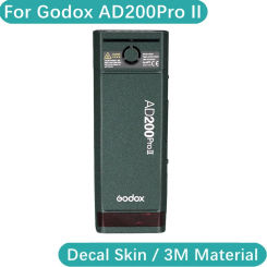 Customized Sticker For Godox AD200ProII  AD200Pro II Decal Skin Pocket Flash Vinyl Wrap Film Protector Coat AD200 Pro II