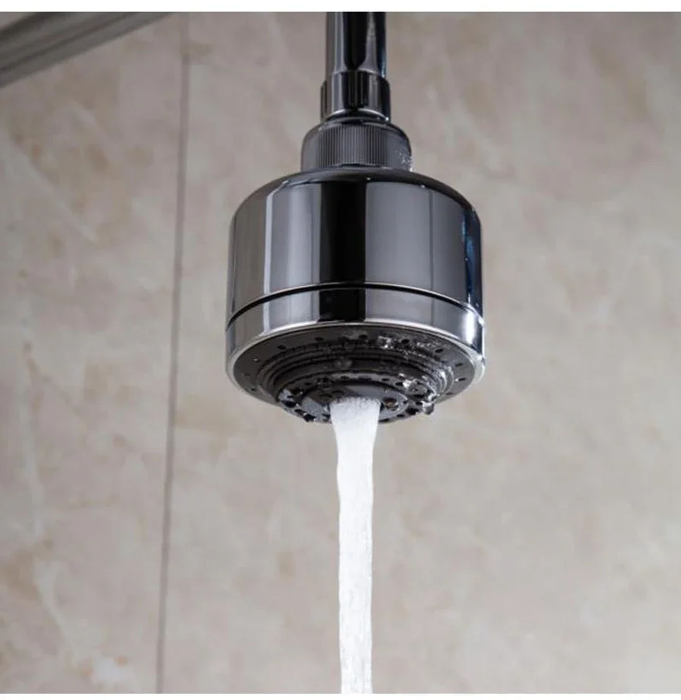 Description Picture 5 of itemPressurized Water Saving Rotating Top Spray Multi-function Shower Head Simple Household Small 7 Adjustable High-end Shower Head