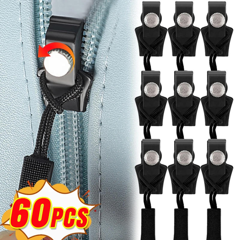 Description Picture 3 of itemUniversal Zipper Repair Kit Detachable Zip Head Replacement Free Sewing Zipper Slider Pull For Jacket Bags Coat DIY Sewing Tools