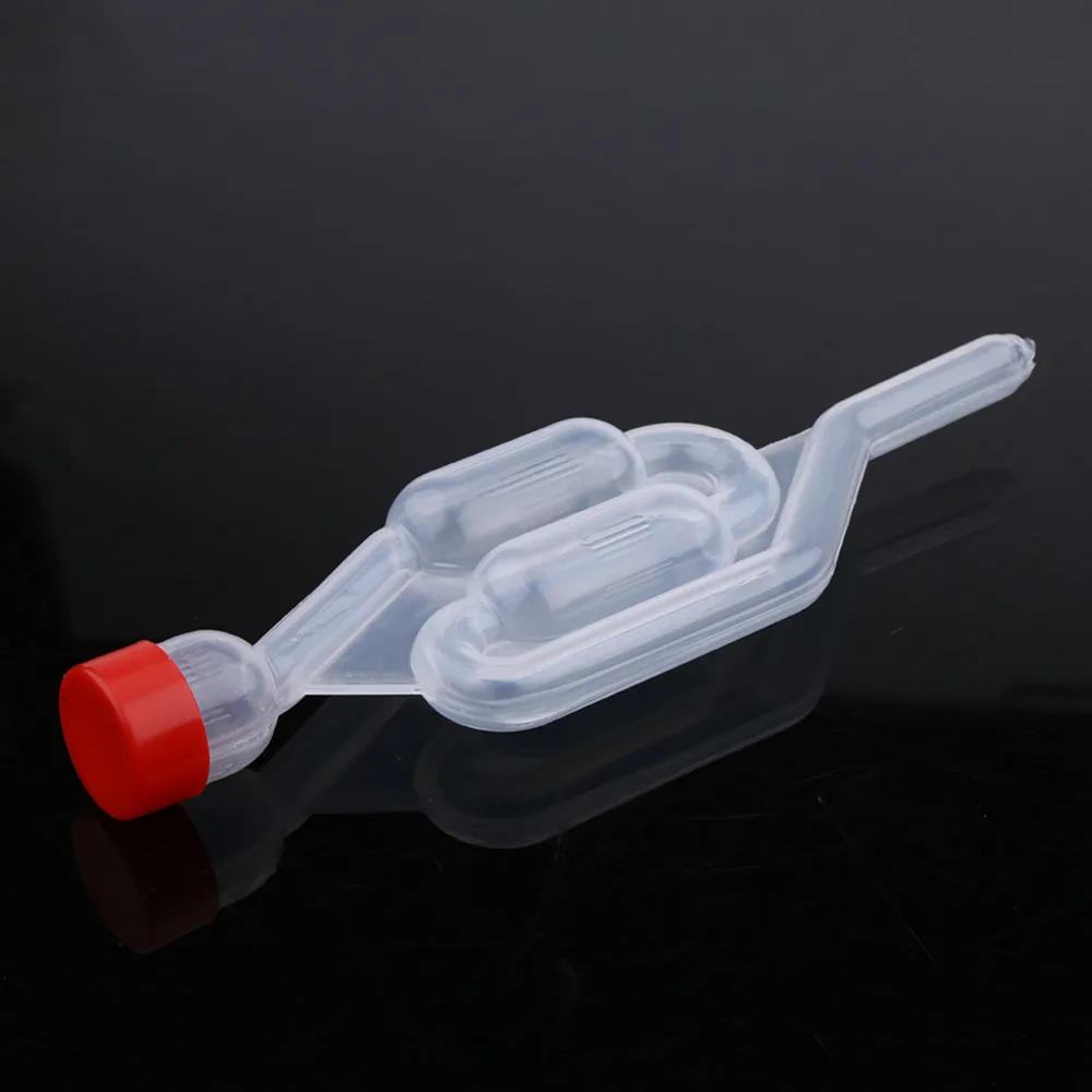 Description Picture 5 of item10 PCS Water Seal Exhaust Home Brew Beer Wine Fermentation Airlock Sealed Check Valve Plastic Eco Friendly Water Sealed Valves
