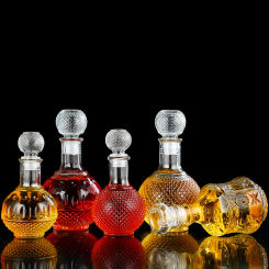 250ml 500ml Glass Crystal Red Wine Decanter Wine Bottle Decanter