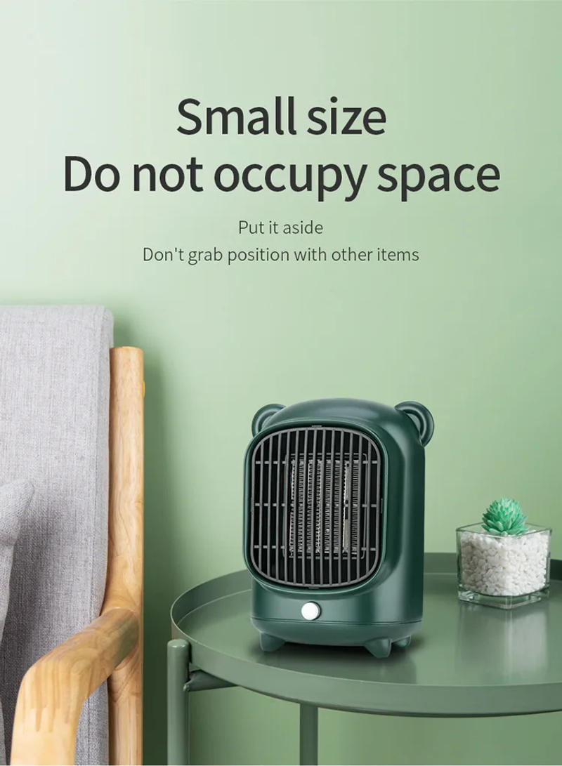 Description Picture 4 of item500W PTC Ceramic Heater Bedroom Office Small Tabletop Electric Heater Heating Fan 35°C Portable Electric Heater for Home