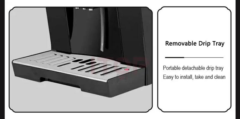 Description Picture 6 of itemITOP S8 Automatic Coffee Machine 19Bar ULKA Pump One-touch Automatic Espresso Americano Latte Cappuccino Coffee Machine 110-220V