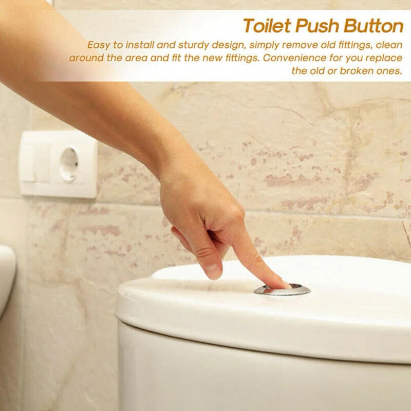 Description Picture 5 of item38mm Universal  Bathroom Toilet Push Button Single Dual  Flush Valve Button Toilet Water Tank Button  Bathroom Accessories
