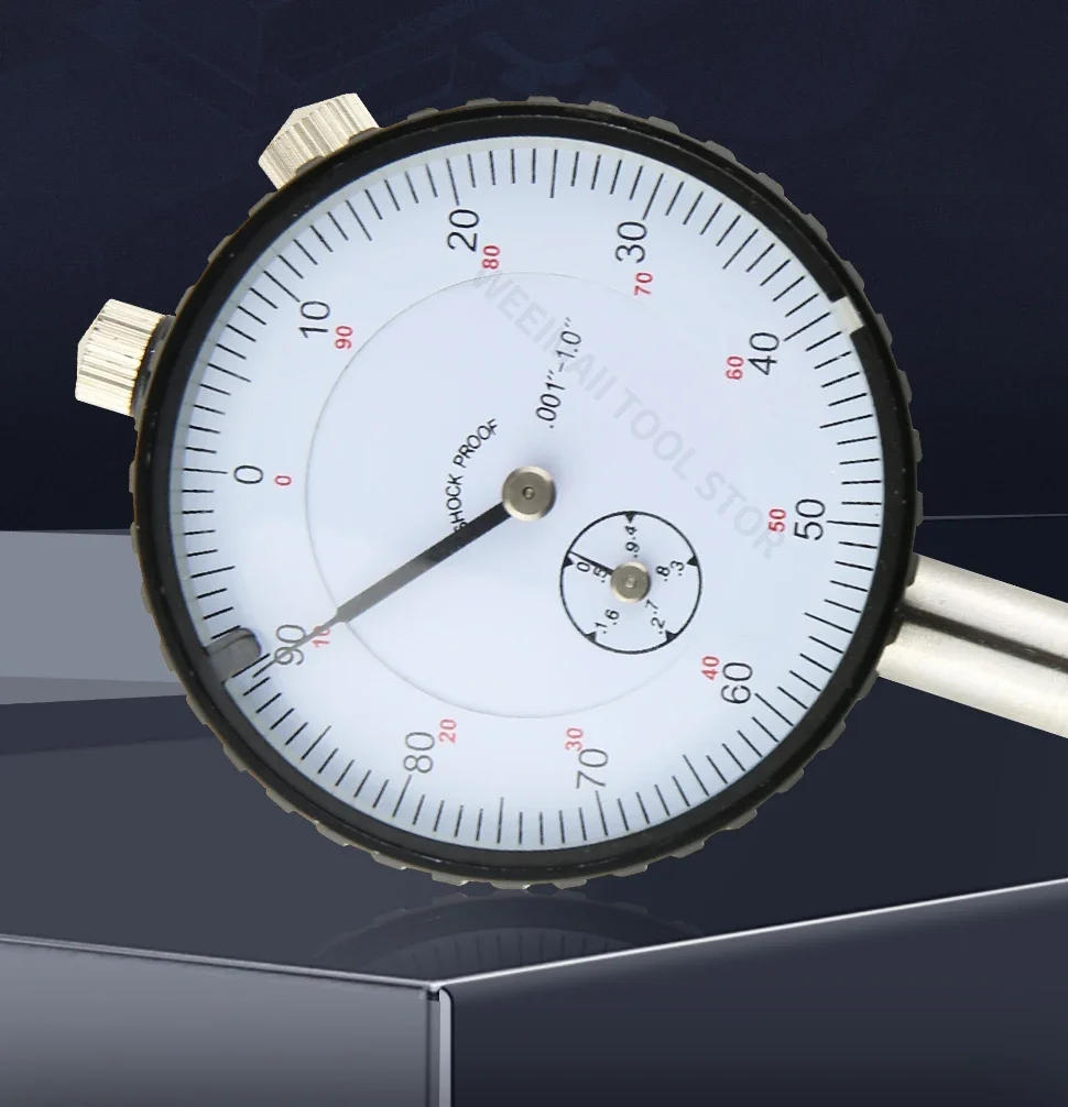 Description Picture 3 of item0-1" Dial Indicator Imperial Dial Bore Gauge Indicator Hour Type Micrometer Gauges For Measurement Tools Comparator Watch Metric