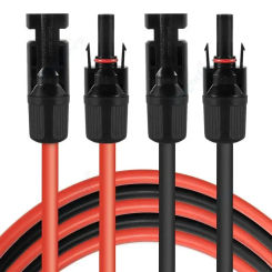 Solar Panel Extension Cable with Female and Male Connector 6 4 2.5 mm² 10 12 14AWG Solar Panel Adaptor Kit Tool PV Cable
