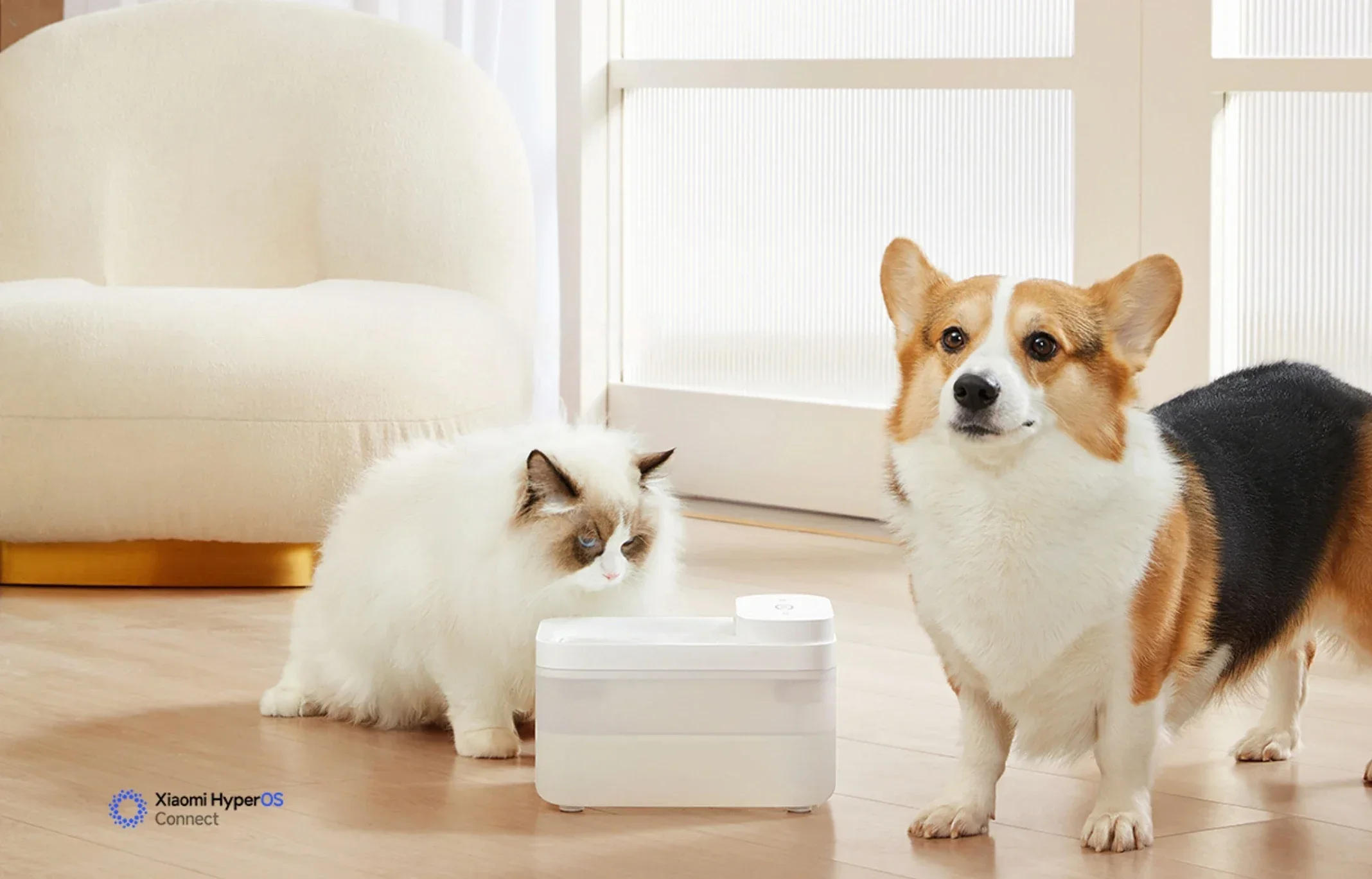 Description Picture 3 of itemIconic Brand MIJIA Wireless Smart Pet Water Dispenser 3L Large Capacity Cat Water Dispenser Sensor Outlet Quadruple Filtration