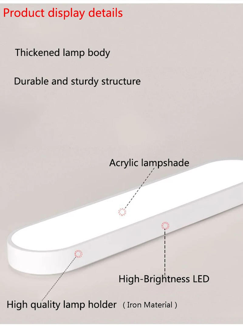 Description Picture 3 of itemModern Led Ceiling Lights Balconies Corridors Bedrooms Home Decoration Indoor Lighting Kitchen Restaurant Ceiling Lamp