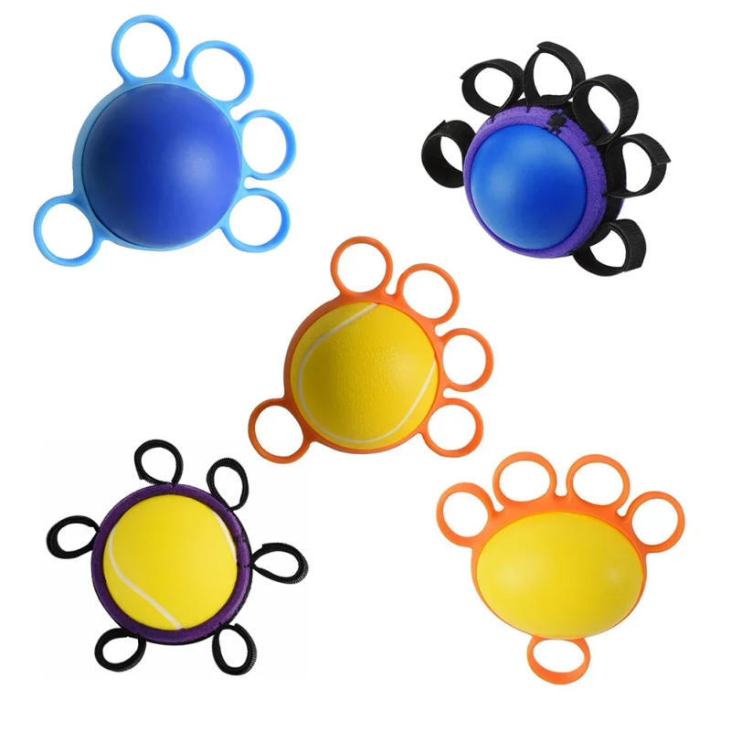 Description Picture 2 of itemHand Gripper Strengthener Ball Silicone Finger Exercise Muscle Relax Wrist Strength Trainer Fitness Arm Exercise Rehabilitation