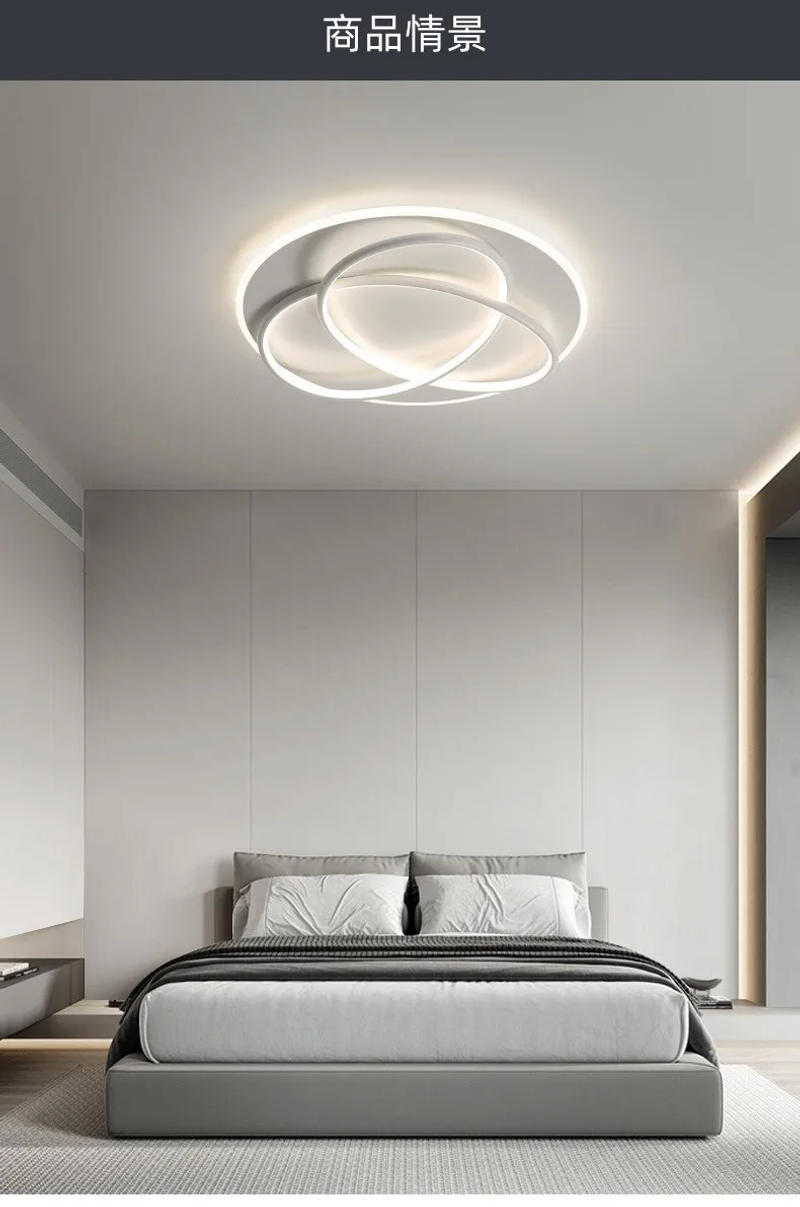 Description Picture 4 of itemModern LED Ceiling Lamp For Living Dining Room Bedroom Study Restaurant Balcony Home Decoration Indoor Lighting Fixture Lustre