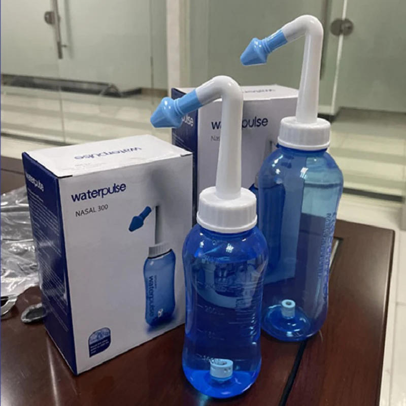 Description Picture 2 of itemOrigina Box Nasal wash cleaner Bottle Waterpulse Nose Irrigation Rinse Pots Medicine sinusitis rinitis treatment Nasal aspirator