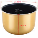 Universal Non-Stick Rice Cooker Liner for Philips/ Midea/ Redmond/ Panasonic Replacement Rice Cooker Thickened Inner Bowl