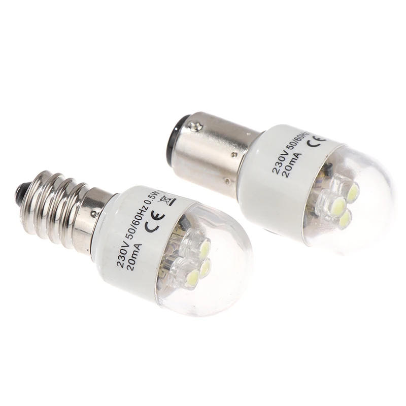 Description Picture 6 of item1pce Sewing LED Bulb BA15D/E14 Light Illuminate 0.5W AC 190-250W Lamp Home Sewing Machine