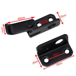 Sliding Door Bolt Latch Drawer Lock Safety Stainless Steel Bolt Latch Antitheft Security Window Cabinet Door Lock Hardware