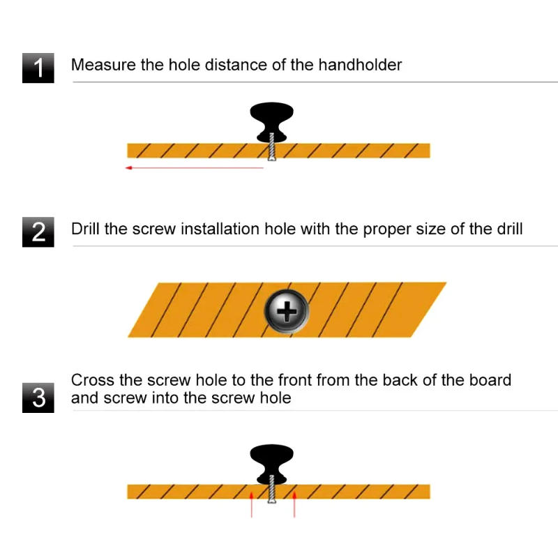 Description Picture 5 of item1/10/20/25Pcs Stainless Steel Drawer Cabinet Handles Knob Door Knobs Kithcen Cupboard Pull Handles Furniture Hardware Accessorys