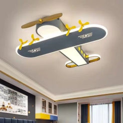 Cartoon Bedroom Fighter Ceiling Light Classroom Decorative Light Fixtures
