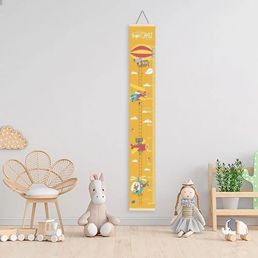 Description Picture 6 of itemChild Growth Up Chart Indicator Non Woven Fabric Height Ruler Wall Sticker for Measure Boys Girls Living Room Hanging Home Decor