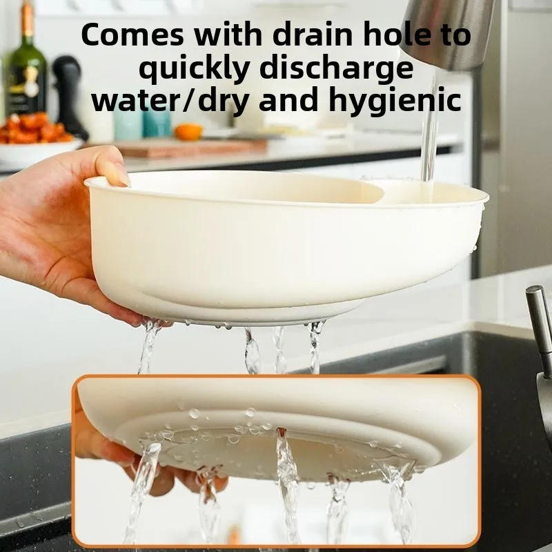 Description Picture 4 of itemHands-Free Rotating Vegetable Washer No Touch Cleaning Tool Kitchen Funnel for Fruits Produce Washing Household Accessory