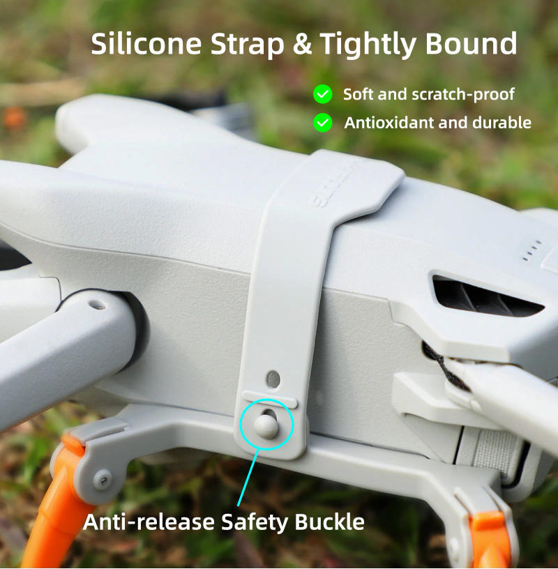 Description Picture 6 of itemFOR DJI MINI 3 Landing Gear Heightened Spider Gears Extensions Support Leg Protector for DJI Mini 3 Drone Accessories