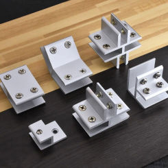 Panel Bracket Glass Clamp Zinc Alloy Shelf Holder Support Shelves Clips Shelf Holder Clip Furniture Hardware For 6-12mm