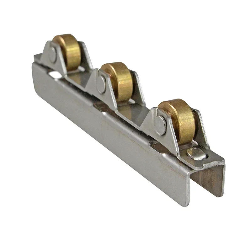 Description Picture 3 of item8mm Stainless Steel Wheel Pulley Rollers Bathroom Door Shop Wine Cabinet Glass Sliding Door Roller Clamp Hardware
