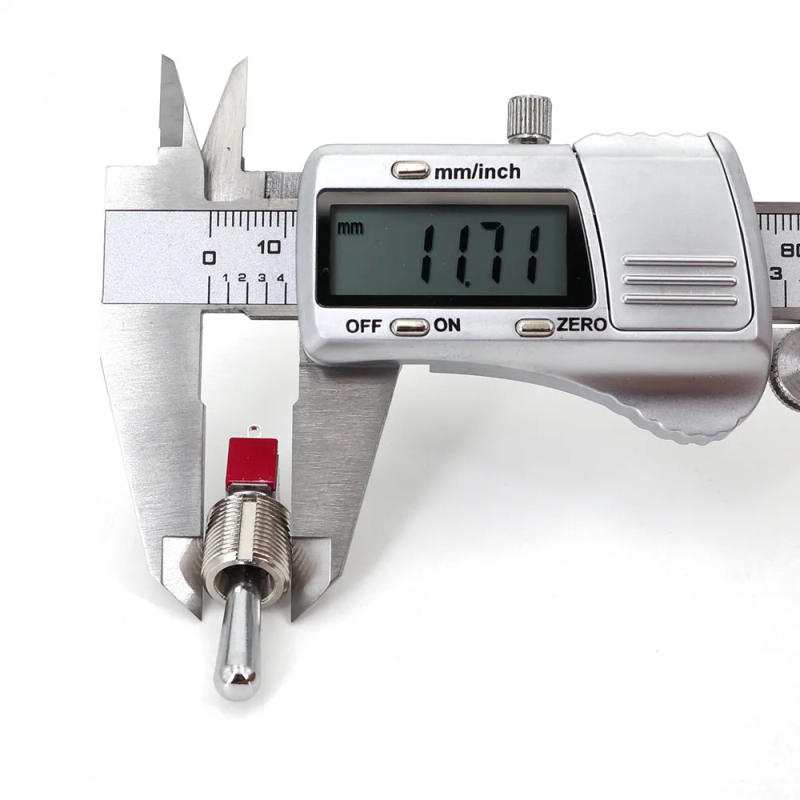 Description Picture 6 of itemSalecom SH T80-T Z1 Large Long Handle Mini Toggle Switch 12mm Panel Mount 5A/125VAC