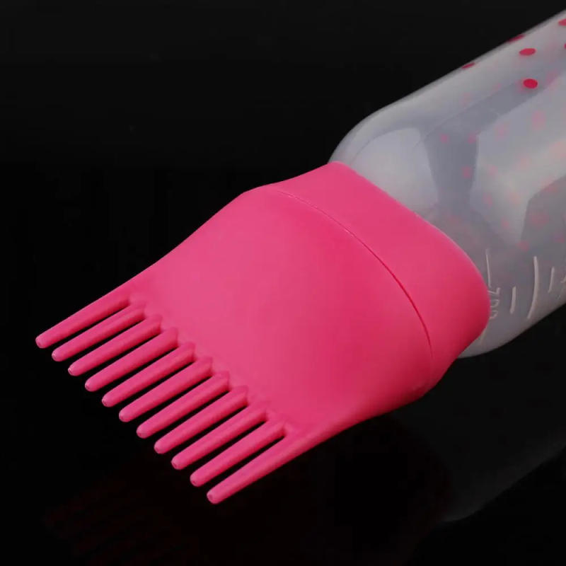 Description Picture 3 of item1~8PCS Hair Dye Applicator Bottles with Brush for Hair Oil Spray Bottle For Hair Dyeing Shampoo Hairdressing Hair Coloring Tools