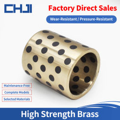 Graphite Brass Sleeve Bearing 70mm Bore Size x 80mm OD Plain Bearings Wrapped Oilless Bushings