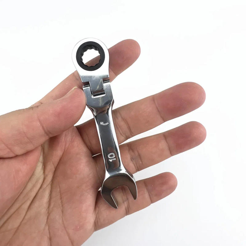 Description Picture 6 of itemMini Short Handle Ratchet Wrench with Movable Head, Quick Dual-purpose Open End Wrench, Hardware Tool, Labor-saving Wrench