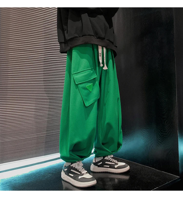 Description Picture 4 of itemMr.nut Loose Men Wide Leg Sweatpants Oversize Baggy Harem Pants Women Street Joggers Casual Retro Clothing Unisex American Style