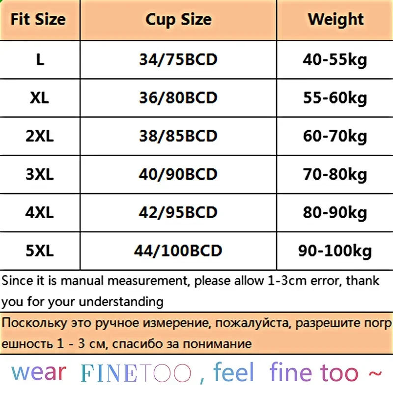Description Picture 2 of itemL-6L Women Large Bra Push Up Ice Silk Seamless Upper Bralette Lace Wireless Summer Bras Plus Size Top Lingerie Underwear