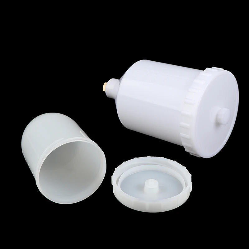 Description Picture 5 of item125/250/600ml Plastic Spray Paint Cup Sprayer Cup Air Gravity Feed Paint Spray Pot Thread Connector For Spray Gun Parts