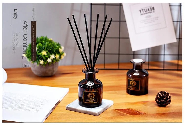 Description Picture 5 of item50ml Reed Diffuser Bottle Bedroom Air Freshener Scented Aromatherapy Essential Oil for Gift Ocean Lavender Lemongrass Osmanthus